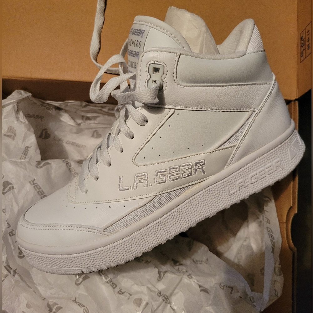 L.A. Gear White Sneakers Classic Design